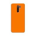Plain Orange Hard Back Case Cover for