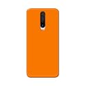 Plain Orange Hard Back Case Cover for