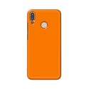 Plain Orange Hard Back Case Cover for