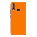 Plain Orange Hard Back Case Cover for