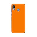Plain Orange Hard Back Case Cover for