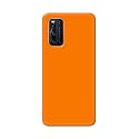 Plain Orange Hard Back Case Cover for