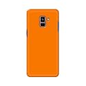 Plain Orange Hard Back Case Cover for