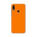 Plain Orange Hard Back Case Cover for