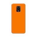 Plain Orange Hard Back Case Cover for
