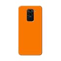 Plain Orange Hard Back Case Cover for