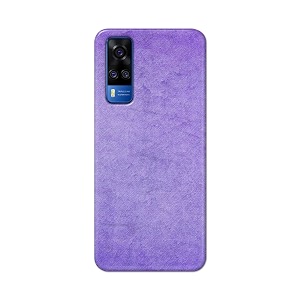 Plain Purple Hard Back Case Cover for
