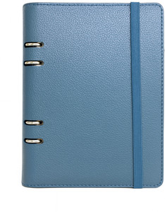 plana day premium leather a5 refillable binder notebook with card holder  pen loop a5 plannerorganizer lined 144 pages