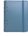 PLAN.A. DAY Premium Leather A5 Refillable Binder Notebook with Card Holder & Pen Loop A5 Planner/Organizer Lined 144 Pages