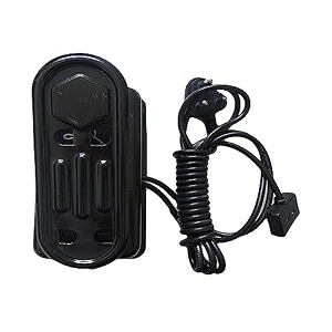 black 3 pin sewing machine foot controller speed controller 220-240 volts