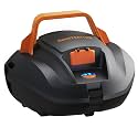 Planet Edge Pool Vacuum for Above Ground Pool, 120-Min Runtime, Powerful Dual-Motor, Adjustable Cleaning Path, Cordless Robotic Pool Cleaner for Flat Pools Up to 850 Sq.ft, Deep Grey