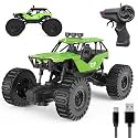 Remote Control Off Roader Mud Master RC Car | Rechargeable Car with High Speed Drive, C-Type USB Charging &amp; Durable Build | Stunt Car for Kids Adults | Birthday, All Occasion Gifts - Green