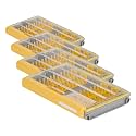 Plano EDGE Series Fishing Tackle Storage Boxes | Premium Tackle Organization with Rust Prevention, Regular (Pack of 4)