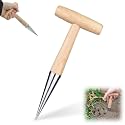 Plant Hole Digger for Planting, 2026 Hand Seed Planter Tool, Bulb Planter Tool, Seeds Transplanting Plants Planting Bulbs, Garden Seed Dispenser for All Vegetable Fruit Flower Seeds