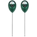 Plant Moisture Meter, Plant Water Meter, Soil Moisture Meter for House Plants for Garden, Lawn, Farm, Indoor & Outdoor Use, No Batteries Required (2 Packs Green)