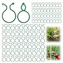 Plant Support Clips, 2026 New Secured Plastic Plant Clip, Trellis Clips for Tomato Grape Vine Vegetables Plant Fixing Clip, Garden Clips for Climbing Plants (200PC, S)