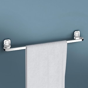 plantex 304 grade stainless steel 24 inch towel holder for bathroomtowel hangersingle towel rodbathroom accessories pack of 1 cute chrome