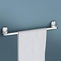Plantex 304 Grade Stainless Steel 24 inch Towel Holder for Bathroom/Towel Hanger/Single Towel Rod/Bathroom Accessories Pack of 1, Cute (Chrome)