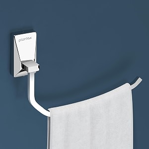 plantex rotatable 304 stainless steel towel hanger for wash basintowel holder for bathroomnapkin hangerbathroom accessories - crystal chrome
