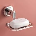 Plantex 304 Grade Stainless Steel Bathroom Soap Holder for Bathroom/Soap Bar Holder/Bathroom Accessories - Nipron (Chrome)
