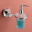 Plantex 304 Grade Stainless Steel Hand Wash Holder for Wash Basin Liquid Soap Dispenser Bathroom Accessories - Nipron (Chrome)