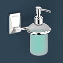 Plantex 304 Grade Stainless Steel Liquid Soap Dispenser/Shampoo Dispenser/Handwash Dispenser for Bathroom - Crystal (Chrome)