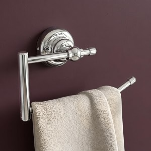 plantex 304 grade stainless steel towel ringnapkin hanger for kitchentowel holder for wash basinbathroom accessories skyllo chrome finish