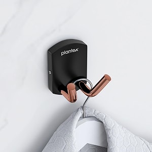 plantex 304 grade stainless steel towel hanger for wash basintowel ring for bathroomkitchen towel hangerbathroom accessories parv rose gold amp black