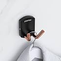 Plantex 304 Grade Stainless Steel Towel Hanger for Wash Basin/Towel Ring for Bathroom/Kitchen Towel Hanger/Bathroom Accessories (Parv) Rose Gold &amp; Black