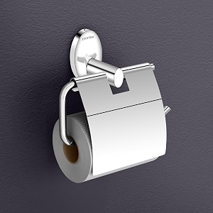 plantex 304 grade stainless steel toilet roll holder for bathroomtoilet paper roll holdertoilet tissue paper roll holder for bathroom accessories - oreva chrome