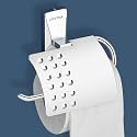 Plantex 304 Grade Stainless Steel Toilet Paper Holder/Tissue Paper Roll Holder for Bathroom - Crystal (Chrome)