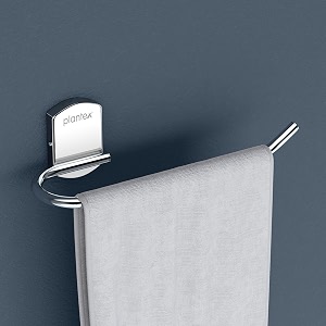 plantex 304 grade stainless steel towel ring for washbasinnapkin holderhand towel holder for bathroom amp kitchenbathroom accessories - chrome