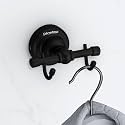 Plantex 304 Grade Stainless Steel Robe Hook/Cloth-Towel Hanger/Napkin Hanger/Bathroom Accessories - Skyllo (Black)