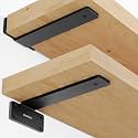 Plantex 8 inch Heavy Duty Shelf BracketWall