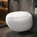 Plantex Ceramic Commode for Toilet/Western Commode/Western Toilet with Soft Closing Seat (APS-773) Western Commode (White)