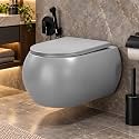 Plantex Commode for ToiletRimless Wash Down CommodeWall