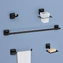 Plantex Decan 304 Grade Stainless Steel Towel Rod for Bathroom/Soap Holder/Napkin Ring/Tumbler Holder/Robe Hook/Bathroom Accessories - Rose Gold