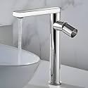 Plantex Pure Brass Pillar Tap for Wash Basin Tap/Single Lever Basin Mixer Tap/Water Tap for Wash Basin/Bathroom Faucet-(Chrome)