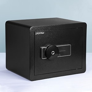 plantex safe locker for home amp officelocker38 litressafety lockerdigital lockers electronic locking system with fingerprint amp keylock - black