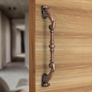 plantex door handle14 inch main door handlealuminium door handlepull-push door handledoor accessories pack of 1 copper antique