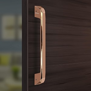 plantex door handle glossy main door handle14 inch pull-push handle for homeofficehotel - pack of 1 sh-351 choco - 3 years warrantymulticolor