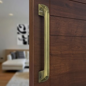 plantex door handlemain door handle14 inch pull-push handle for home amp office3 years warranty pack of 1 sh-351 brass antique