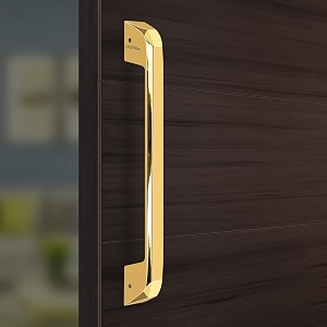 plantex door handlemain door handle14 inch pull-push handle for homeofficehotel - pack of 1 sh-351 gold