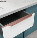 Plantex Drawers Handle/18 inch Cabinet Handle/profile Handle/Pull Handle Aluminium Cabinet/Drawer Handle (Gold Pack of 1)