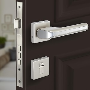 plantex heavy-duty door lock  main door lock set with 3 keysmortise door locks for homeofficehotel  7072-satin white amp chrome