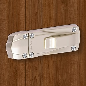 plantex heavy duty door stopperdoor latch for main doorbaby latch lock for home and office doors - pack of 1 205 - satin