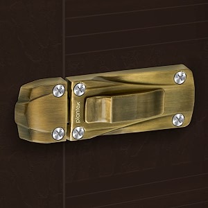 plantex door stopperheavy duty zinc door latch for main doordoor lock for home and office doorbaby latch - pack of 1 205 - brass antique