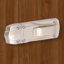 Plantex Heavy Duty Door Stopper/Door Latch for Main Door/Baby Latch Lock for Home and Office Doors - Pack of 1 (205 - Satin)