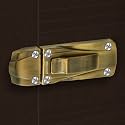 Plantex Door Stopper/Heavy Duty Zinc Door Latch for Main Door/Door Lock for Home and Office Door/Baby Latch - Pack of 1 (205 - Brass Antique)