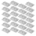 Plantex Door Hinges 3 inch x 16 Gauge/1.5 mm Thickness/Hinges for Main Door/Butt Hinge for Home/Office/Hotel/Soft Movement Hinges - Pack of 24 (Satin Matt)